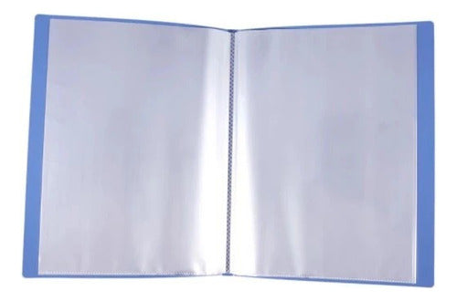 Carpeta Plástica A4 40 Fundas