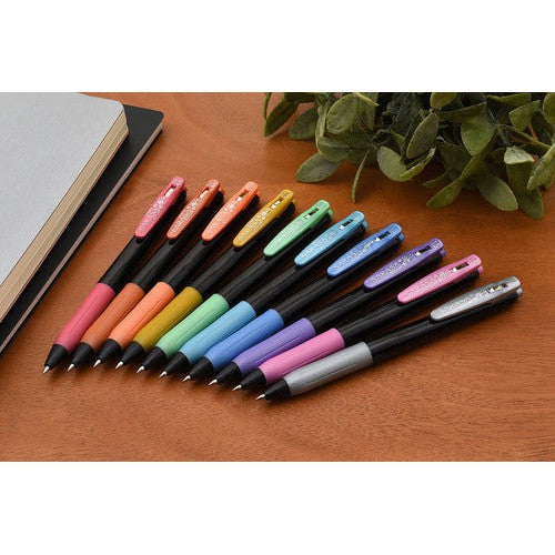 Set 3 Bolígrafo Gel Retráctil Zebra Sarasa Color Pasteles