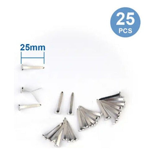 Broches Mariposa 25mm 25 Und Manualidades