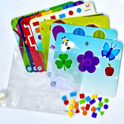 Hand2mind Almohadilla Sensorial De Colores Y Formas