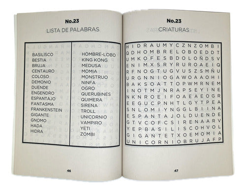 Libro Sopa De Letras Formato Grande