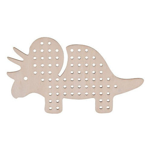 Dinosaurio Bordar Madera Motricidad Fina