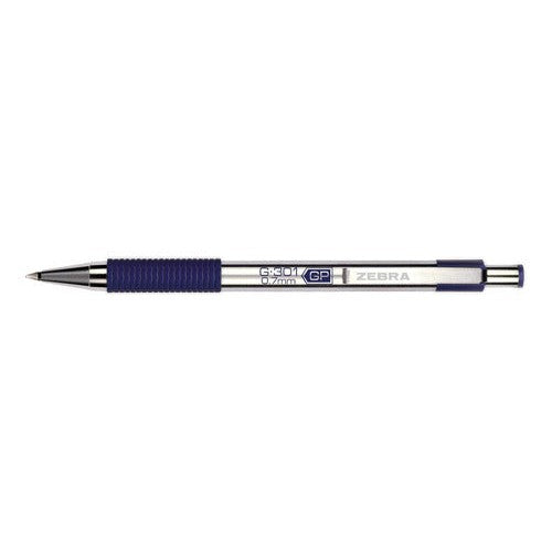 Lápiz Rollerball Metálico De Tinta Gel 0,7mm G-301 Zebra