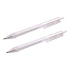 Set 2 Lápices Gel Blanco 0.7 Mm