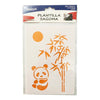 Plantilla Flexible Stencil Diseño Panda