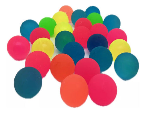 Pack 10 Pelotas Saltarinas 3 Cm De Goma