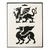 Plantilla Flexible Stencil Dragones 1