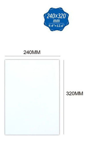Block Papel Blanco 80 Grs Para Origami 20 Hjs