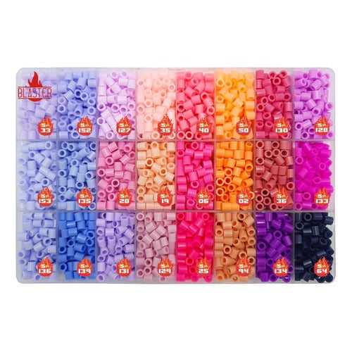 Caja Mostacillas Planchables Hama 5 Mm, 24 Col, 5000 Beads
