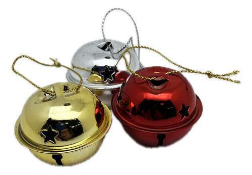 Cascabel Metálico 4 Cm Para Manualidades (1 Un)