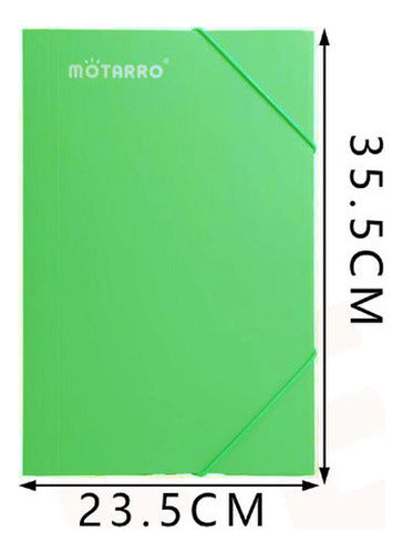 Carpeta Con Elástico Oficio
