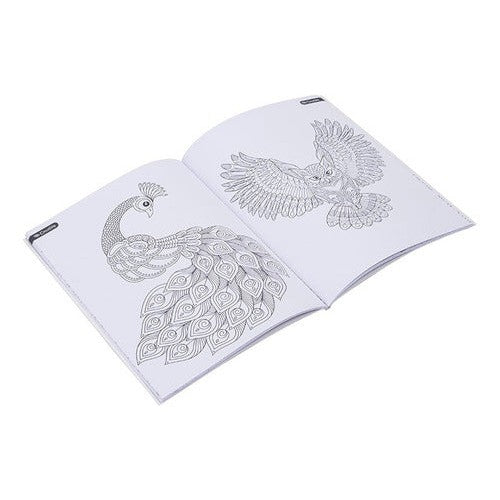 Libro Para Pintar Mandalas Purpura Creative