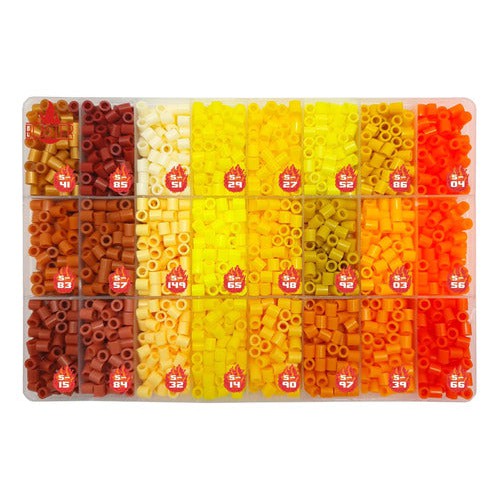 Caja Mostacillas Planchables Hama 5 Mm, 24 Col, 5000 Beads