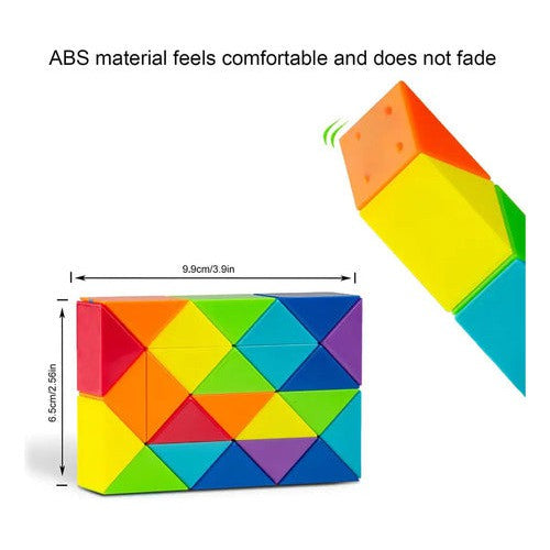 Cubo Mágico Magic Snake 24 Pzs