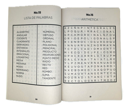 Libro Sopa De Letras Formato Grande