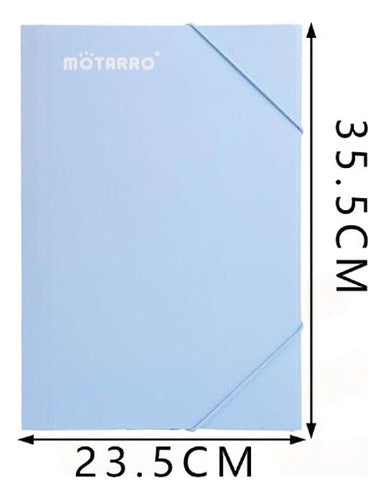 Carpeta Con Elástico Oficio
