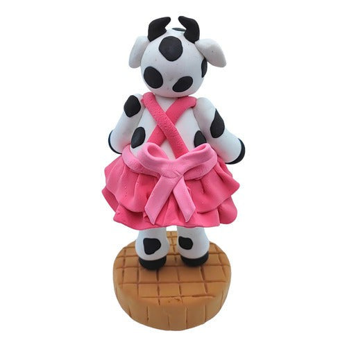 Vaquita De Goma Eva 3d Figura Decorativa