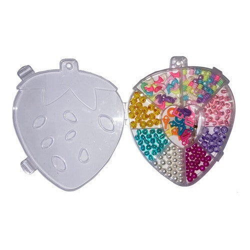 Kit Para Hacer Pulseras O Collares Frutilla
