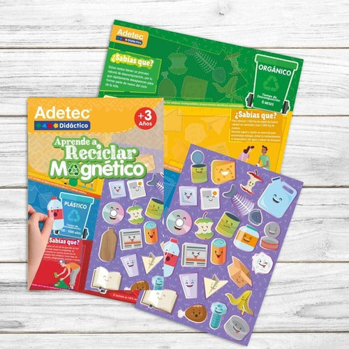 Láminas Magnéticas Aprende A Reciclar