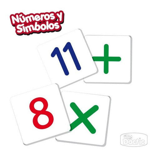 Fichas Números Y Símbolos Dactic