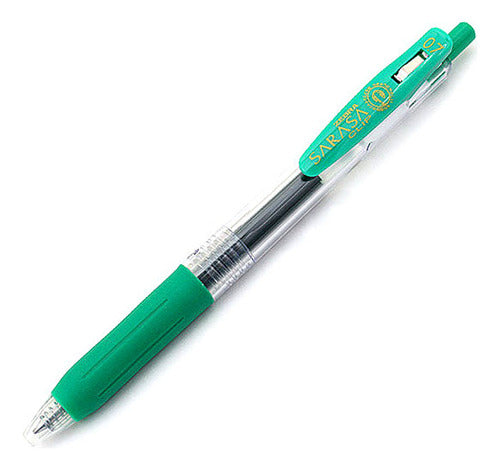 Lápiz Roller Retráctil Tinta Gel Colores Sarasa 0.7mm Zebra