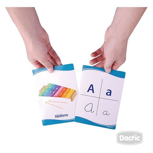 Láminas Abecedario Mayúsculas Y Minúsculas Dactic
