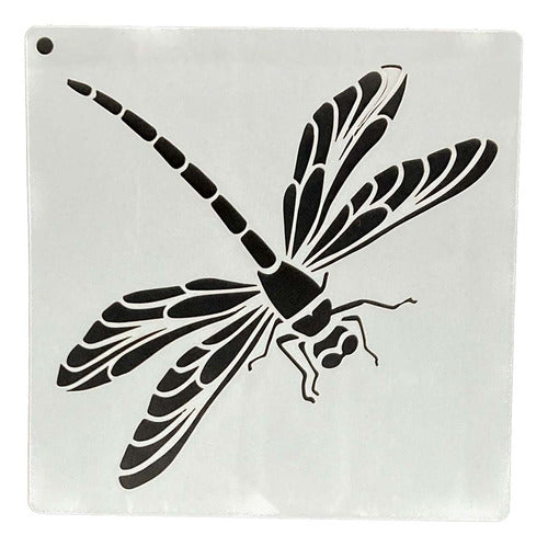Plantilla Flexible Stencil Diseño Primavera