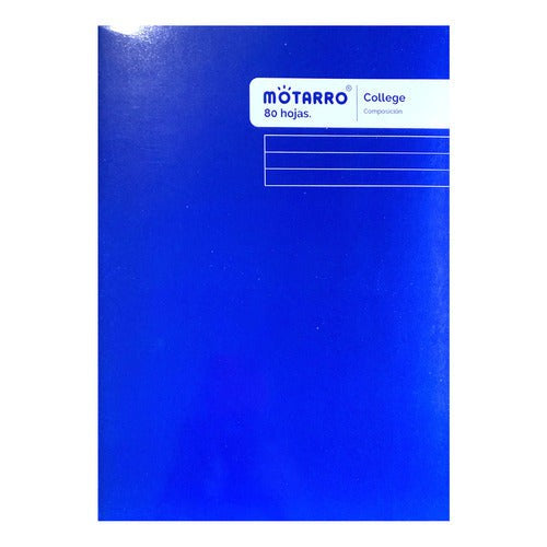 Cuaderno College Composición 80 Hjs