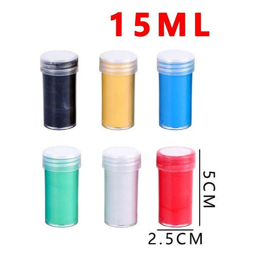 Tempera 6 Colores Metálicos 15 Ml
