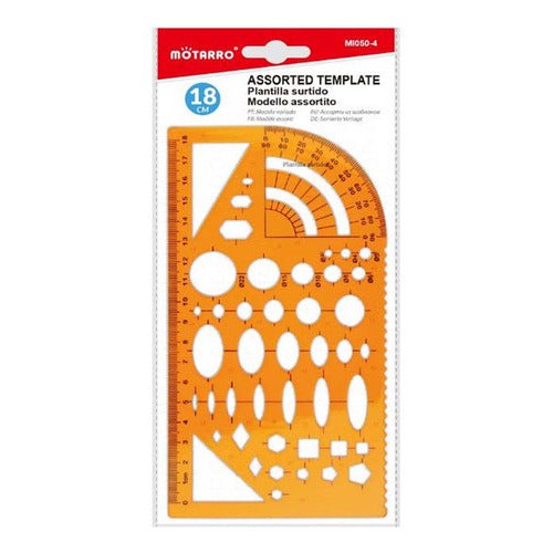 Regla Plástica Con Diseños 18 Cm
