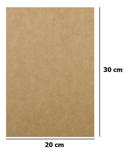 Tabla Madera Mdf 20x30 Cm 3 Mm Manualidades