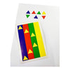 Etiqueta Manual Triangulos Colores 15 Mm