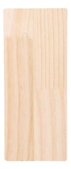 Rebanada Madera Rectangular 10x25 Cm 5 Mm