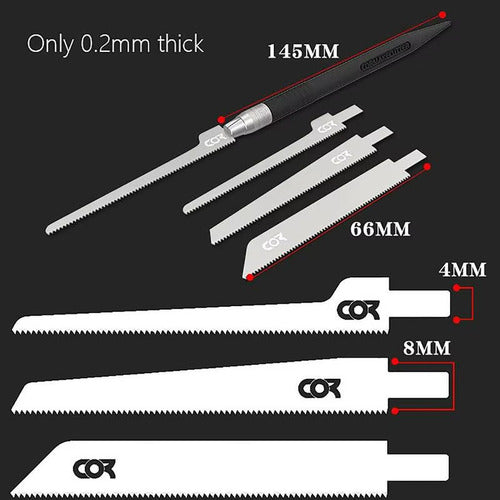 Cuchillo Bisturi De Corte Hojas Sierra 14cm Manualidades