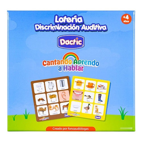 Lotería Discriminación Auditiva Dactic