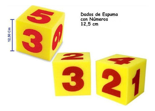Dado Esponja Grande Matemáticas