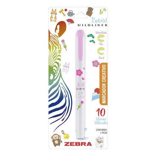 Marcador Arte Mildliner Pet It Tinta Permanente Doble Punta