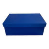 Caja Cartón Escolar 28x17,5x10,5 Cm Azul