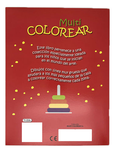 Libro Colorear Jumbo Color Tomo 1