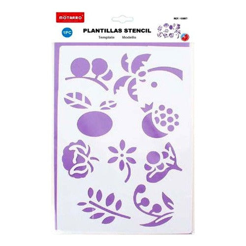 Plantilla Stencil Flexible A4 Plástica