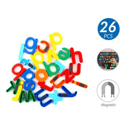 Letras Minusculas  Magnéticas De Plastico