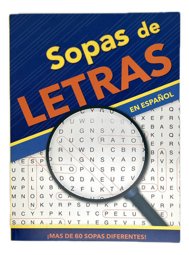 Libro Sopa De Letras Formato Grande