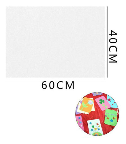 Goma Eva Glitter 2mm Manualidades 40x60 Cm 1 Un