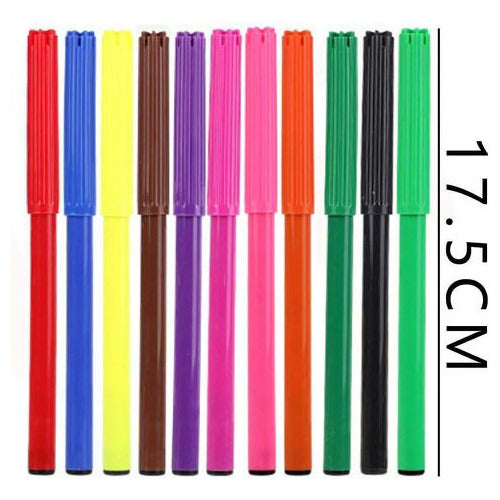 Marcadores Scripto 12 Colores Escolares