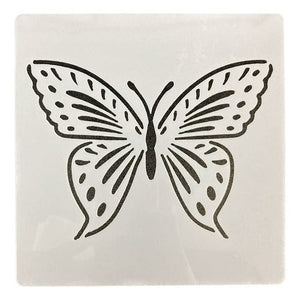 Plantilla Stencil 15x15 Cm Diseño Mariposas