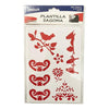 Plantilla Flexible Stencil Diseño Aves