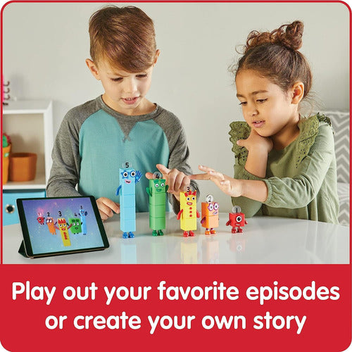 Set Muñeco Hand2mind Numberblocks Amigos Del Uno Al Cinco