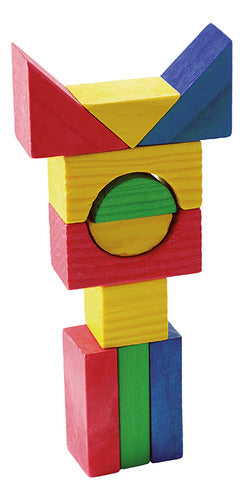 Bloques Lógicos Color Madera 50 Un