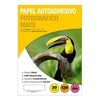 Papel Fotográfico Autoadhesivo Mate A4 128 Gr. 20 Hj