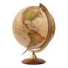 Globo Terráqueo Con Luz Y Base Madera Modelo Colombo 30 Cm